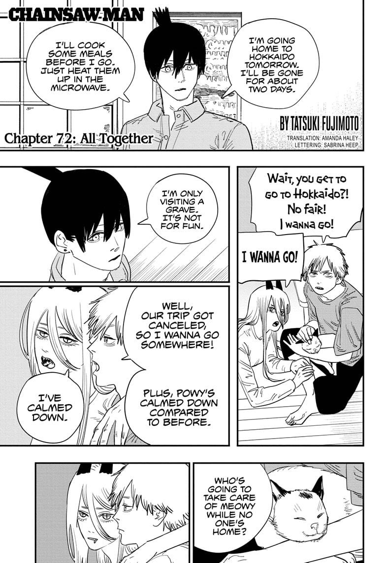 Chainsaw man Chapter 72 1